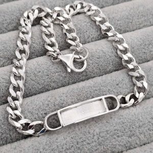 Memorial - Curb Chain Bracelet