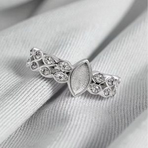 Memorial - Double Marquise Band Ring